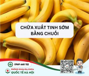 chữa xuất tinh sớm bằng chuối