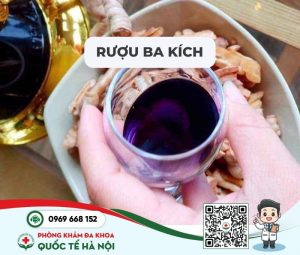 rượu Ba kích - Bài thuốc đông y trị xuất tinh sớm